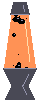 Black and orange